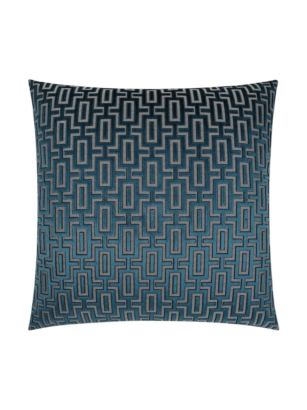 NWOT (2) D.V. Kap Home 21”x21” Bergman Accent Pillow Covers in Sapphire Blue
